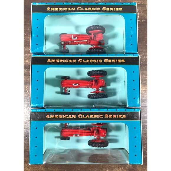 Ertl IH Farmall McCormick 350 Tractor Diecast 1/43 Lot of 3 NIB Railway Designs - Picture 9 of 9